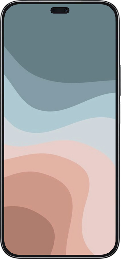 TPU чехол С синими и розовыми волнами в стиле ретро для Huawei Honor 200 Lite - 6532b-3728 изображение 