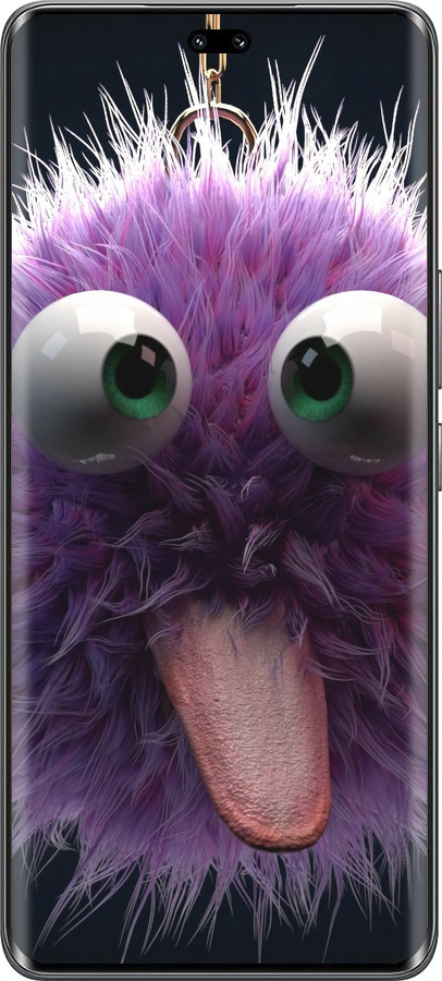 Силіконовий чехол Пухнастик для Huawei Honor 200 Pro - 6017u-3729 изображение 