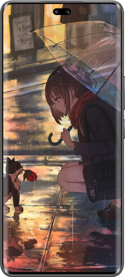 Силиконовый чехол Anime для Huawei Honor 200 Pro - 6609u-3729 изображение 
