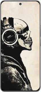 TPU чехол Скелет-меломан v2 для Huawei Honor 200 - 1200b-3731 изображение 