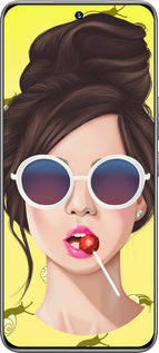 TPU чехол Девушка с чупа-чупсом для Huawei Honor 200 - 3979b-3731 изображение 