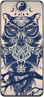 TPU чехол Узорчатая сова для Huawei Honor 200 - 4000b-3731 изображение 
