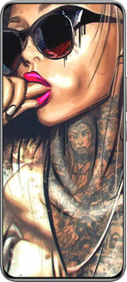 TPU чехол Девушка в тату для Huawei Honor 200 - 4001b-3731 изображение 