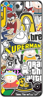 TPU чехол Popular logos для Huawei Honor 200 - 4023b-3731 изображение 