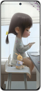 TPU чехол Милая девочка с зайчиком для Huawei Honor 200 - 4039b-3731 изображение 