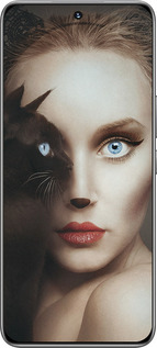 TPU чехол Взгляд женщины и кошки для Huawei Honor 200 - 4041b-3731 изображение 