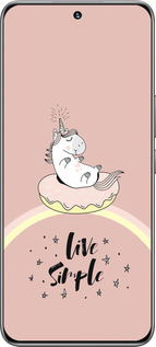 TPU чехол Единорожка в пончике для Huawei Honor 200 - 4282b-3731 изображение 