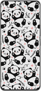 TPU чехол Панды для Huawei Honor 200 - 4318b-3731 изображение 
