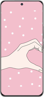 TPU чехол Половинка сердца для Huawei Honor 200 - 4340b-3731 изображение 