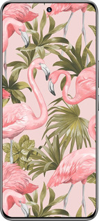 TPU чехол фламинго 2 для Huawei Honor 200 - 4360b-3731 изображение 