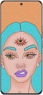 TPU чехол Девушка рисунок для Huawei Honor 200 - 4576b-3731 изображение 