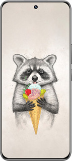 TPU чехол Енотик с мороженым для Huawei Honor 200 - 4602b-3731 изображение 