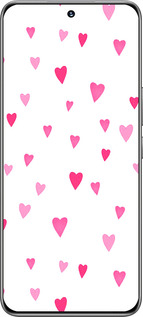 TPU чехол Сердечки 2 для Huawei Honor 200 - 4763b-3731 изображение 