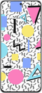 TPU чехол Color shapes для Huawei Honor 200 - 4893b-3731 изображение 