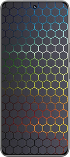 TPU чехол Переливающиеся соты для Huawei Honor 200 - 498b-3731 изображение 