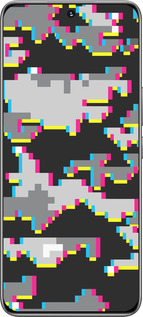 TPU чехол Пиксельный камуфляж для Huawei Honor 200 - 5481b-3731 изображение 