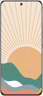 TPU чехол Горы и солнце v2 для Huawei Honor 200 - 5488b-3731 изображение 