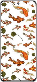 TPU чехол Рыбы Кои для Huawei Honor 200 - 5535b-3731 изображение 