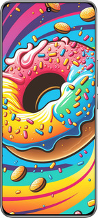 TPU чехол Пончик радуга для Huawei Honor 200 - 5584b-3731 изображение 