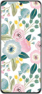 TPU чехол Цветочные обои v2 для Huawei Honor 200 - 5602b-3731 изображение 