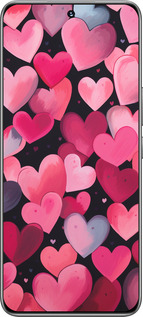 TPU чехол Сердечки 4 для Huawei Honor 200 - 5662b-3731 изображение 