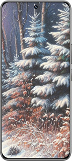 TPU чехол Зимний пейзаж для Huawei Honor 200 - 5814b-3731 изображение 