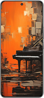 TPU чехол Чохол для телефону Помаранчевий Рояль для Huawei Honor 200 - 5937b-3731 изображение 