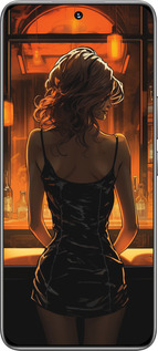 TPU чехол Чехол для телефона Девушка в баре для Huawei Honor 200 - 5947b-3731 изображение 