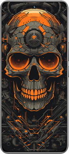 TPU чехол Череп для Huawei Honor 200 - 5952b-3731 изображение 