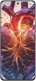 TPU чехол Crystal Heart для Huawei Honor 200 - 6070b-3731 изображение 