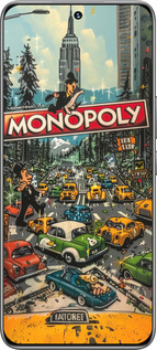 TPU чехол Городской драйв Monopoly для Huawei Honor 200 - 6088b-3731 изображение 