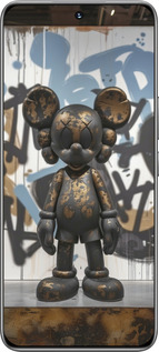 TPU чехол Bronze kaws v2 для Huawei Honor 200 - 6098b-3731 изображение 