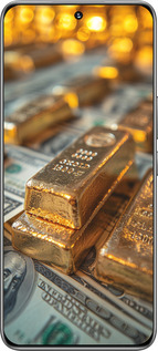 TPU чехол Слитки и доллары для Huawei Honor 200 - 6105b-3731 изображение 