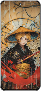 TPU чехол Самурайская отвага для Huawei Honor 200 - 6115b-3731 изображение 