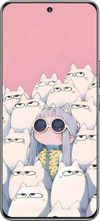 TPU чехол Малышка с котами для Huawei Honor 200 - 6295b-3731 изображение 