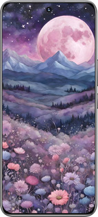 TPU чехол Ночь луна арт для Huawei Honor 200 - 6319b-3731 изображение 