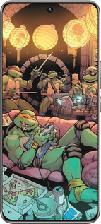 TPU чехол Черепашки нинзя для Huawei Honor 200 - 6346b-3731 изображение 