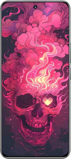 TPU чехол Череп арт для Huawei Honor 200 - 6385b-3731 изображение 