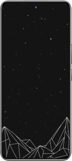 TPU чехол Черно белые абстрактные горы для Huawei Honor 200 - 6437b-3731 изображение 