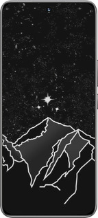 TPU чехол Минималистический горный пейзаж для Huawei Honor 200 - 6438b-3731 изображение 