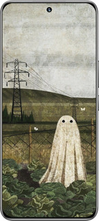TPU чехол Иллюстрация призрак в капусте для Huawei Honor 200 - 6440b-3731 изображение 
