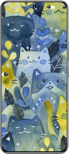 TPU чехол С изображением кошачьего леса для Huawei Honor 200 - 6447b-3731 изображение 