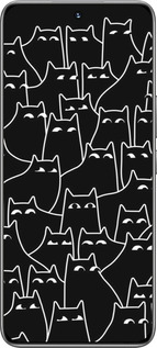 TPU чехол С изображением кошек для Huawei Honor 200 - 6470b-3731 изображение 