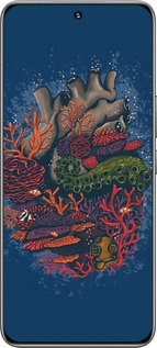 TPU чехол Сердце моря для Huawei Honor 200 - 6506b-3731 изображение 