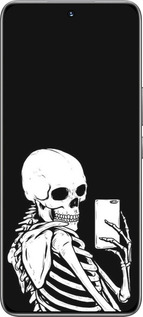 TPU чехол Скелет делает Selfie для Huawei Honor 200 - 6535b-3731 изображение 