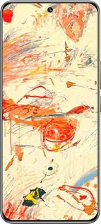 TPU чехол Динамічна картина з хаотичними мазками для Huawei Honor 200 - 6540b-3731 изображение 