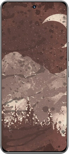 TPU чехол С изображением лунного пейзажа в ночном лесу для Huawei Honor 200 - 6546b-3731 изображение 