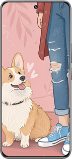 TPU чехол Корги 3 для Huawei Honor 200 - 6707b-3731 изображение 