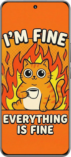 TPU чехол Funny Cat для Huawei Honor 200 - 6786b-3731 изображение 