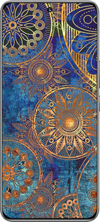 TPU чехол Золотий візерунок для Huawei Honor 200 - 678b-3731 изображение 